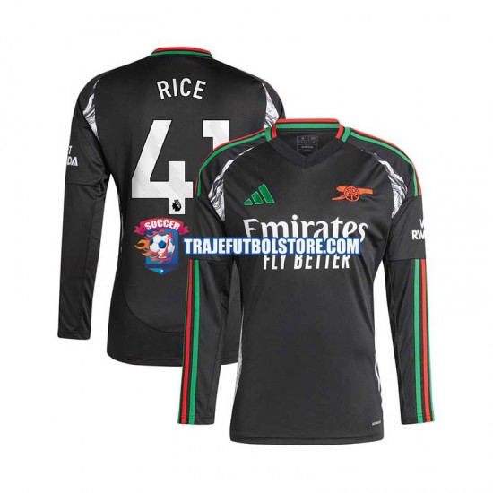 Camiseta 2ª Arsenal Rice 41 Hombre 2024-2025 ML
