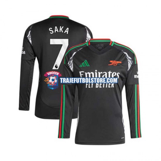 Camiseta 2ª Arsenal SAKA 7 Hombre 2024-2025 ML