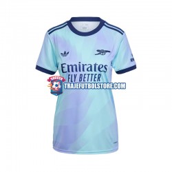 Camiseta 3ª Arsenal Mujer 2024-2025 Manga Corta
