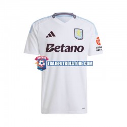 Camiseta 2ª Aston Villa Hombre 2024-2025 Manga Corta