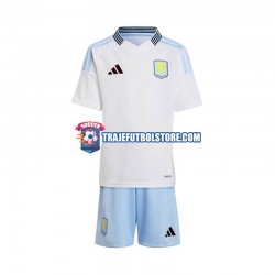 Camiseta 2ª Aston Villa Niño 2024-2025 Manga Corta