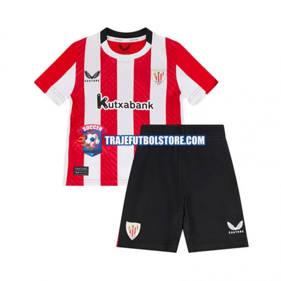 Camiseta 1ª Athletic Bilbao Niño 2024-2025 Manga Corta