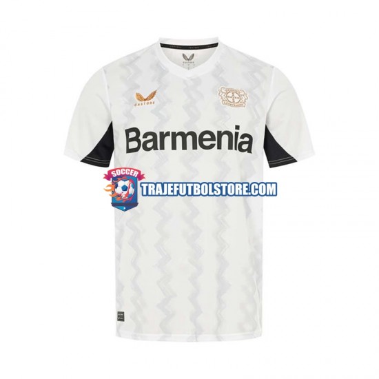 Camiseta 2ª Bayer 04 Leverkusen Hombre 2024-2025 Manga Corta