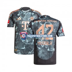 Camiseta 2ª Bayern de Múnich Jamal Musiala 42 Hombre 2024-2025 Manga Corta