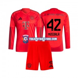 Camiseta 1ª Bayern de Múnich Jamal Musiala 42 Niño 2024-2025 ML