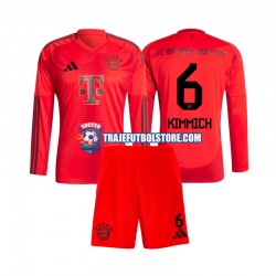 Camiseta 1ª Bayern de Múnich Joshua Kimmich 6 Niño 2024-2025 ML