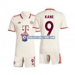 Camiseta 3ª Bayern de Múnich Kane 9 Niño 2024-2025 Manga Corta