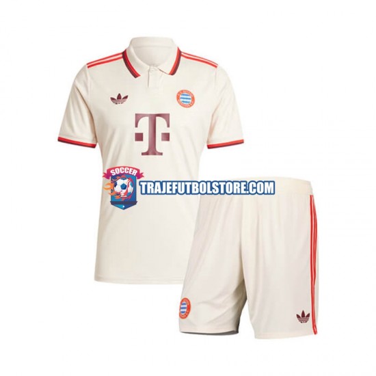 Camiseta 3ª Bayern de Múnich Niño 2024-2025 Manga Corta