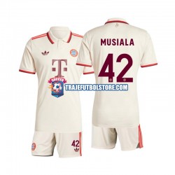 Camiseta 3ª Bayern de Múnich Musiala 42 Niño 2024-2025 Manga Corta
