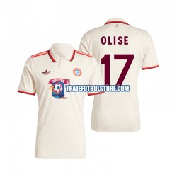 Camiseta 3ª Bayern de Múnich Olise 17 Hombre 2024-2025 Manga Corta