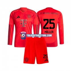 Camiseta 1ª Bayern de Múnich Thomas Muller 25 Niño 2024-2025 ML