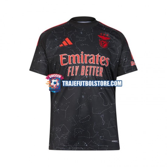Camiseta 2ª Benfica Hombre 2024-2025 Manga Corta