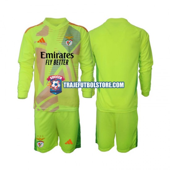Camiseta 1ª Benfica Portero Niño 2024-2025 ML