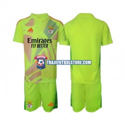 Camiseta 1ª Benfica Portero Niño 2024-2025 Manga Corta