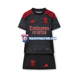 Camiseta 2ª Benfica Niño 2024-2025 Manga Corta