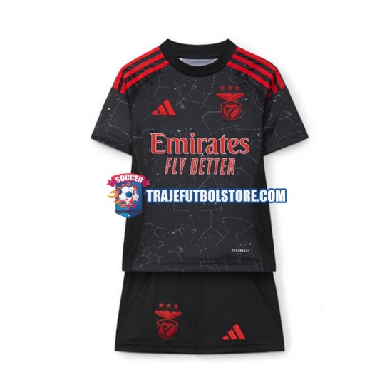 Camiseta 2ª Benfica Niño 2024-2025 Manga Corta