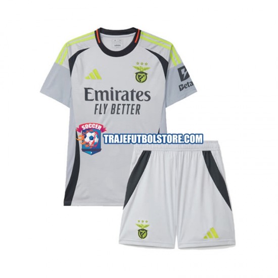 Camiseta 3ª Benfica Niño 2024-2025 Manga Corta