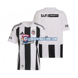 Camiseta 1ª Besiktas Hombre 2024-2025 Manga Corta