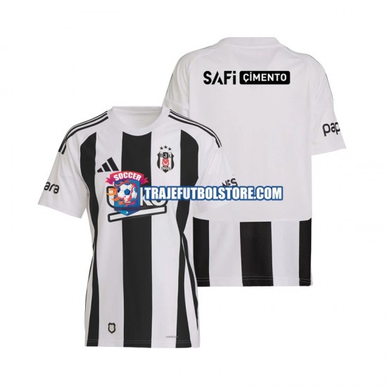Camiseta 1ª Besiktas Hombre 2024-2025 Manga Corta