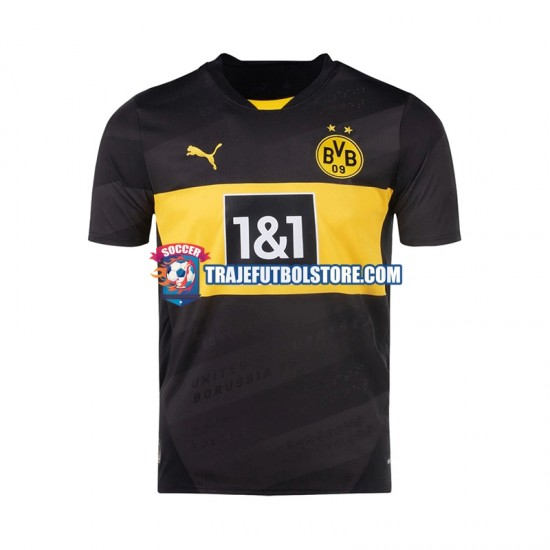 Camiseta 2ª Borussia Dortmund Hombre 2024-2025 Manga Corta