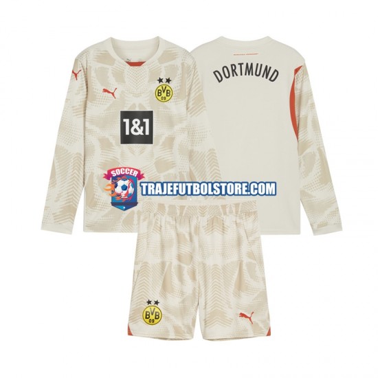 Camiseta 1ª Borussia Dortmund Portero Niño 2024-2025 ML