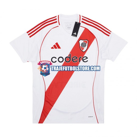 Camiseta 1ª CA River Plate Hombre 2024-2025 Manga Corta