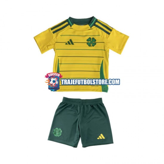 Camiseta 2ª Celtic Niño 2024-2025 Manga Corta