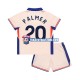 Camiseta 2ª Chelsea Cole Palmer 20 Niño 2024-2025 Manga Corta