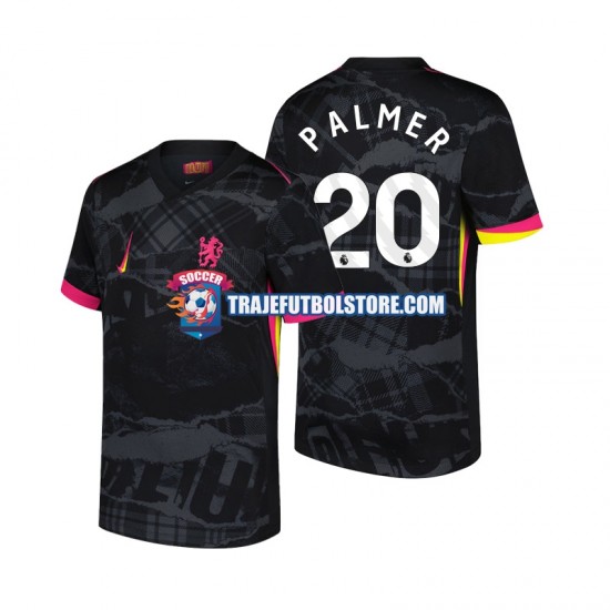 Camiseta 3ª Chelsea Cole Palmer 20 Hombre 2024-2025 Manga Corta