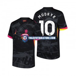 Camiseta 3ª Chelsea Mychajlo Mudryk 10 Hombre 2024-2025 Manga Corta