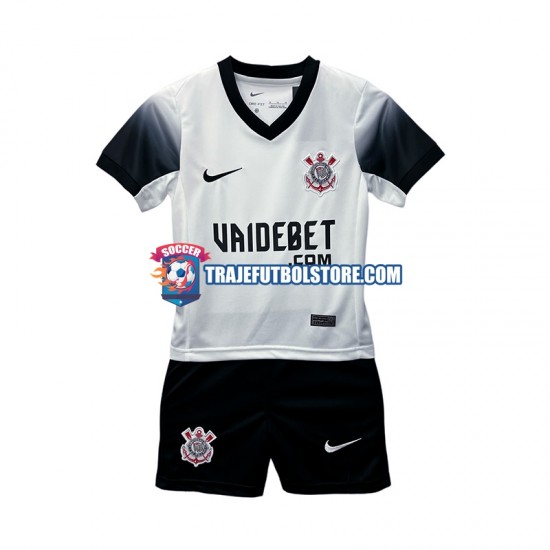 Camiseta 1ª Corinthians Niño 2024-2025 Manga Corta