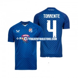 Camiseta 1ª Dinamo Zagreb Torrente 4 Hombre 2024-2025 Manga Corta