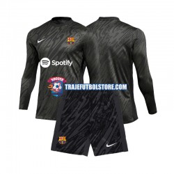 Camiseta 3ª FC Barcelona Portero Niño 2024-2025 ML