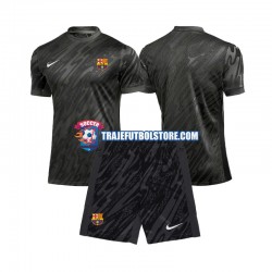 Camiseta 3ª FC Barcelona Portero Niño 2024-2025 Manga Corta