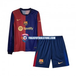 Camiseta 1ª FC Barcelona Niño 2024-2025 ML