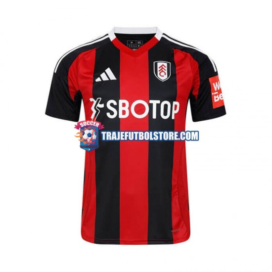 Camiseta 2ª Fulham Hombre 2024-2025 Manga Corta