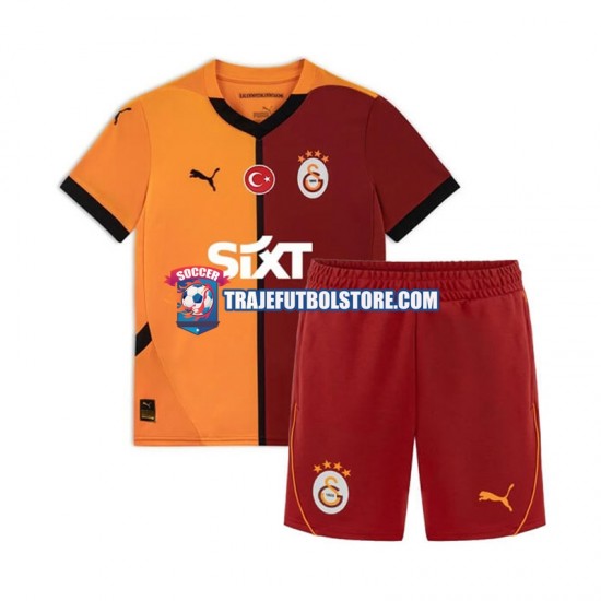Camiseta 1ª Galatasaray Niño 2024-2025 Manga Corta