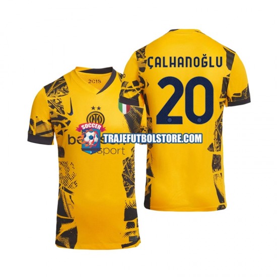 Camiseta 3ª Inter Milan Hakan Calhanoglu 20 Hombre 2024-2025 Manga Corta