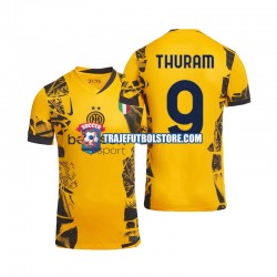 Camiseta 3ª Inter Milan Marcus Thuram 9 Hombre 2024-2025 Manga Corta