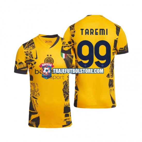 Camiseta 3ª Inter Milan Mehdi Taremi 99 Hombre 2024-2025 Manga Corta