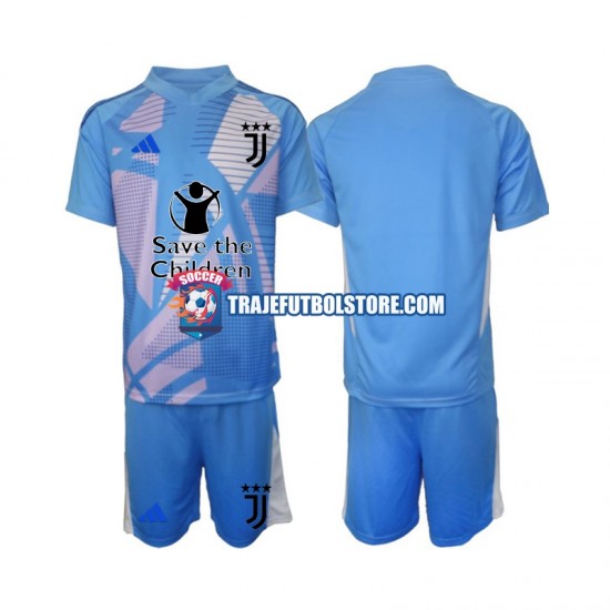 Camiseta 1ª Juventus Portero Niño 2024-2025 Manga Corta