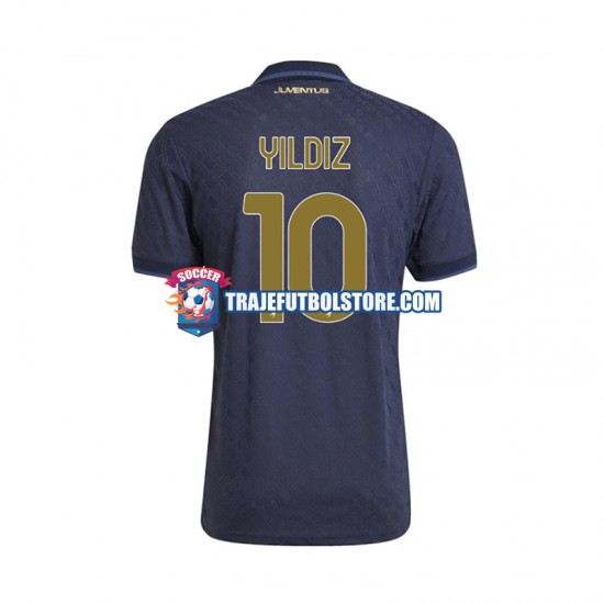 Camiseta 3ª Juventus Kenan YIldIz 10 Hombre 2024-2025 Manga Corta