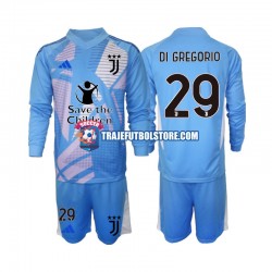 Camiseta 4ª Juventus Michele Di Gregorio 29 Portero Niño 2024-2025 ML