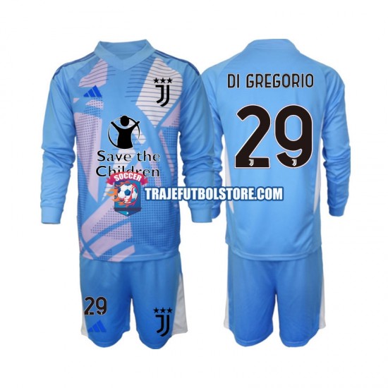 Camiseta 4ª Juventus Michele Di Gregorio 29 Portero Niño 2024-2025 ML