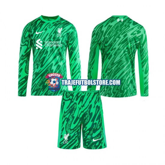 Camiseta 2ª Liverpool Portero Niño 2024-2025 ML