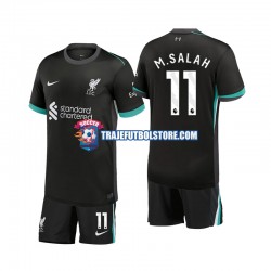 Camiseta 2ª Liverpool M.Salah 11 Niño 2024-2025 Manga Corta