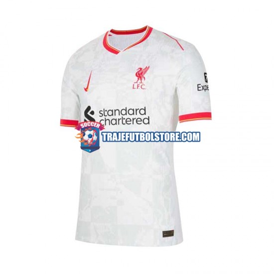 Camiseta 3ª Liverpool Hombre 2024-2025 Manga Corta