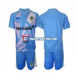 Camiseta 2ª Los Angeles Galaxy Portero Niño 2024-2025 Manga Corta