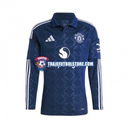 Camiseta 2ª Manchester United Hombre 2024-2025 ML