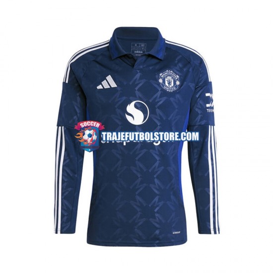Camiseta 2ª Manchester United Hombre 2024-2025 ML